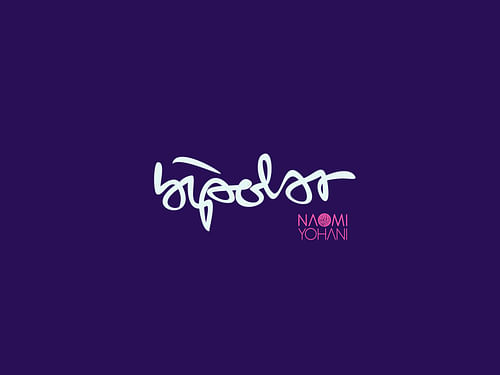 Hand-drawn Logo design for singer-songwriter Naomi Yohani’s album, Bipolar