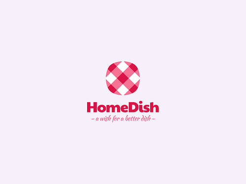 Logo design for New Zealand-based Food Ordering App StartUp, HomeDish (Aotearoa New Zealand)